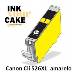 Tinteiro Alimentar Canon CLI-526Y Amarelo